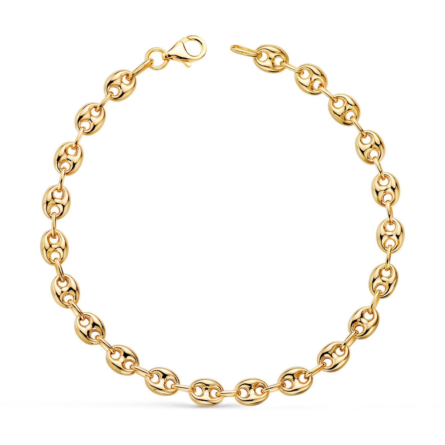 Bracelet grain de café , Or 18k