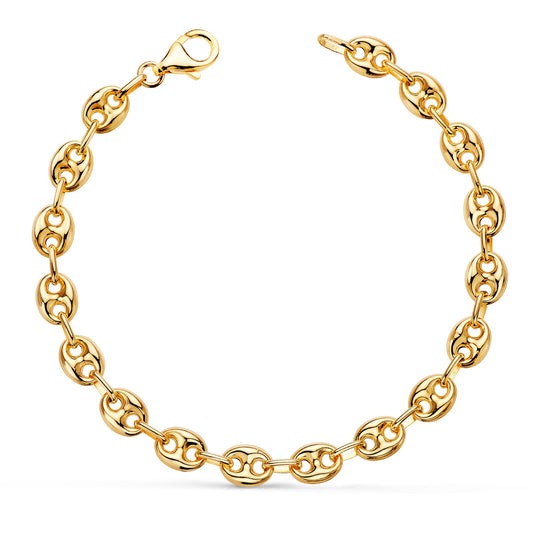 Bracelet grain de café , Or 18k