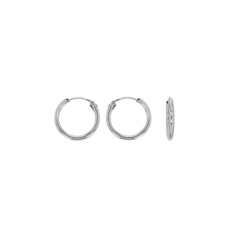 Boucles d'oreilles créoles , Or 9K - PARADOXE