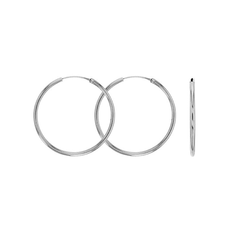 Boucles d'oreilles créoles , Or 9K - PARADOXE