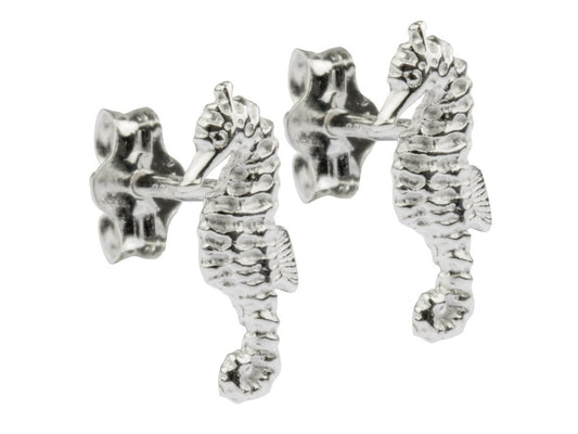 Boucles d'oreilles Hippocampe, Argent 925 - PARADOXE