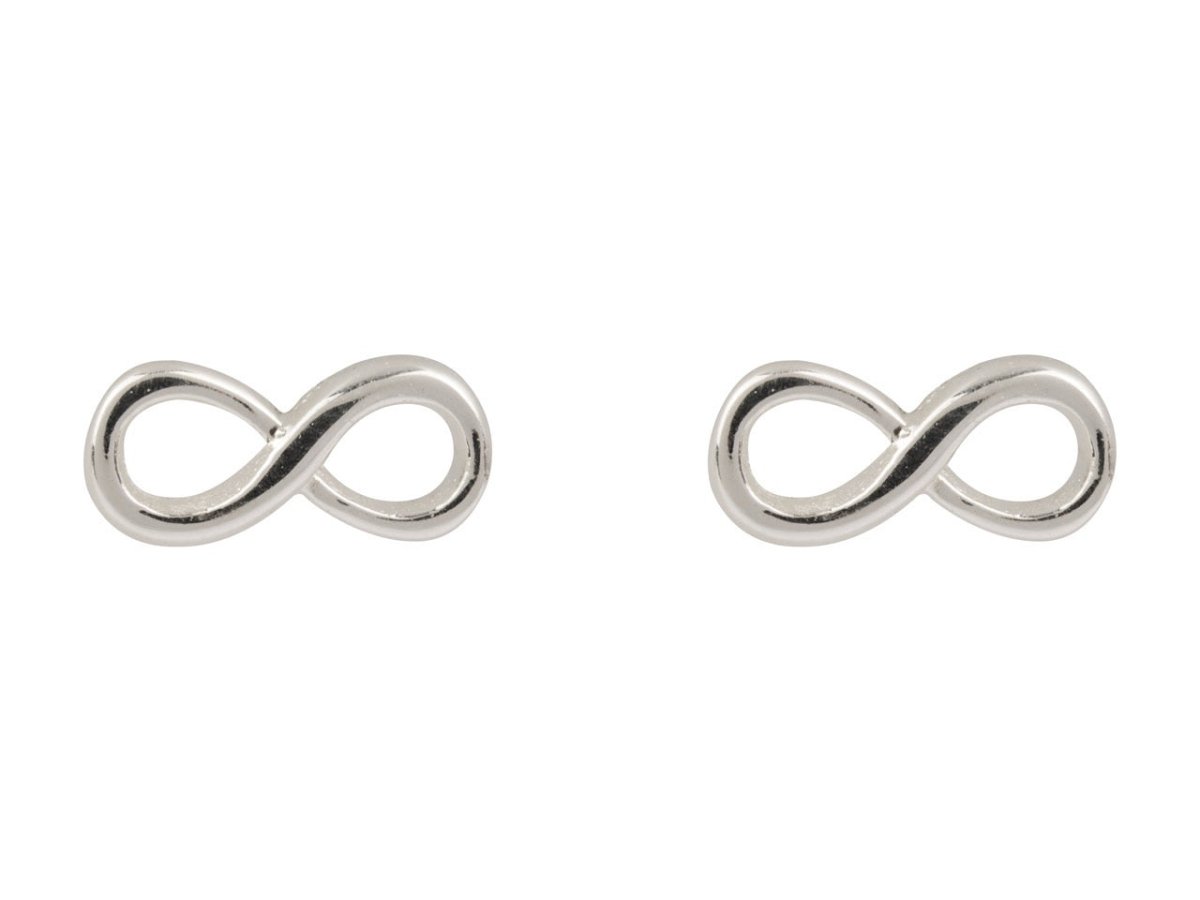 Boucles d'oreilles Infinity, Argent 925 - PARADOXE