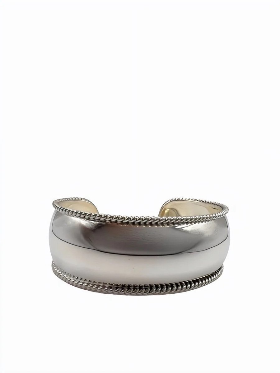 Bracelet bordure royale , Argent 925 - PARADOXE