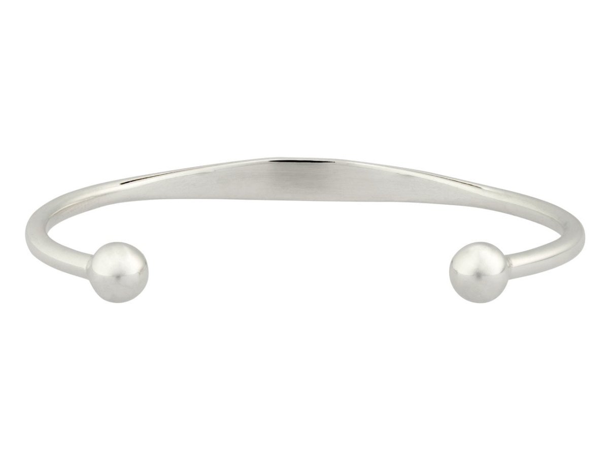Bracelet Jonc enfant a graver, Argent 925 - PARADOXE