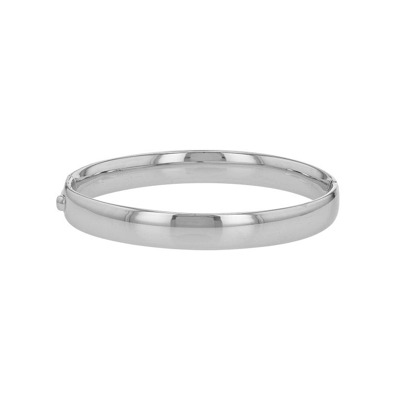 Bracelet Jonc large lisse, Argent 925 - PARADOXE