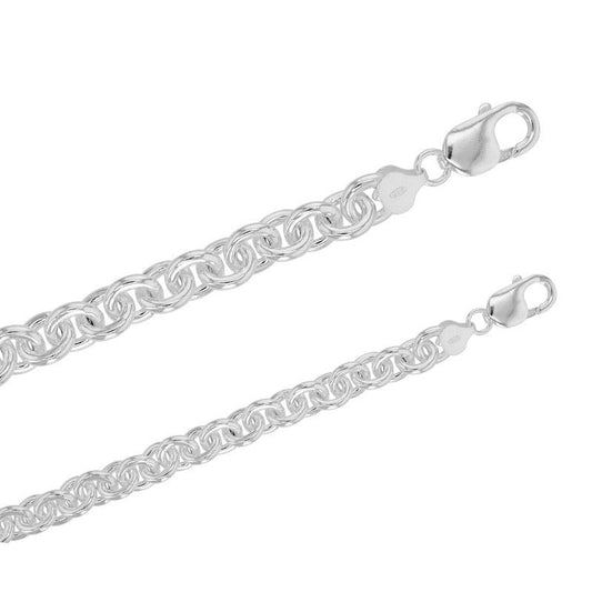 Bracelet maille forçat , Argent 925 - PARADOXE