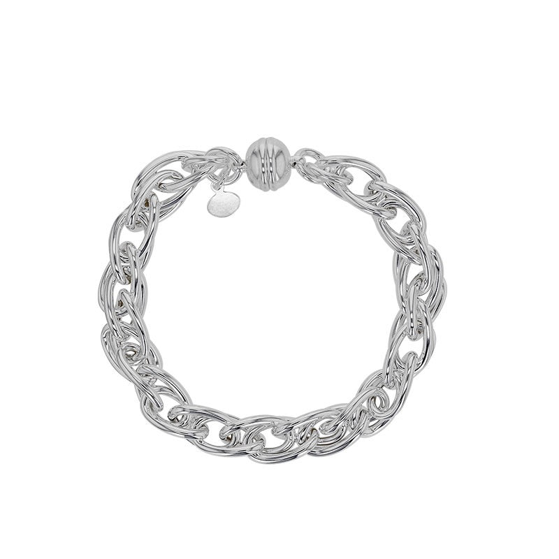 Bracelet maille mode ,Argent 925 - PARADOXE