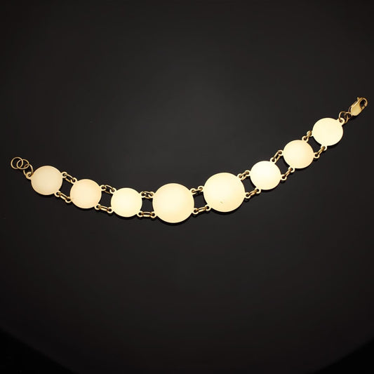 Bracelet médusa 20mm & 15mm , Or 18K - PARADOXE