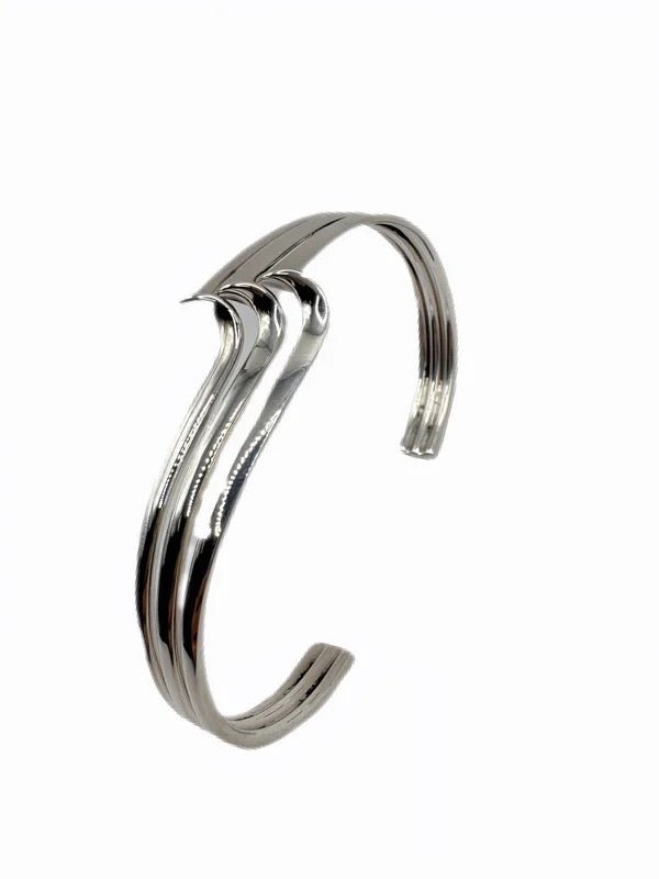 Bracelet ondulé , Argent 925 - PARADOXE