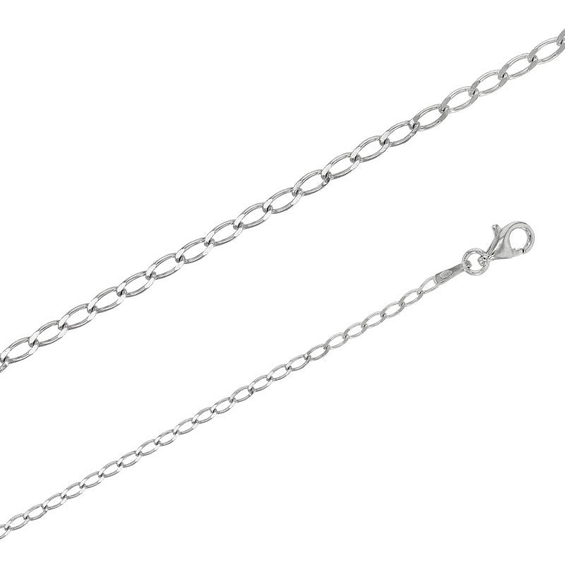 Chaine maille cheval ,Argent 925 - PARADOXE