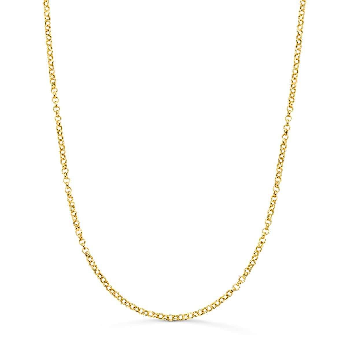 Chaine maille jaseron , Or 18k - PARADOXE