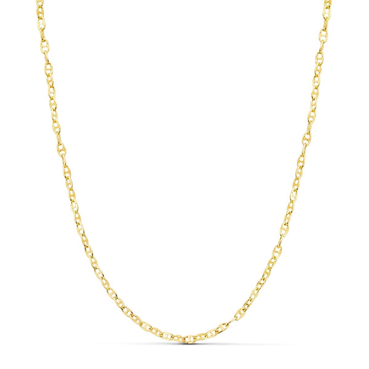 Chaine maille marine , Or 18k - PARADOXE
