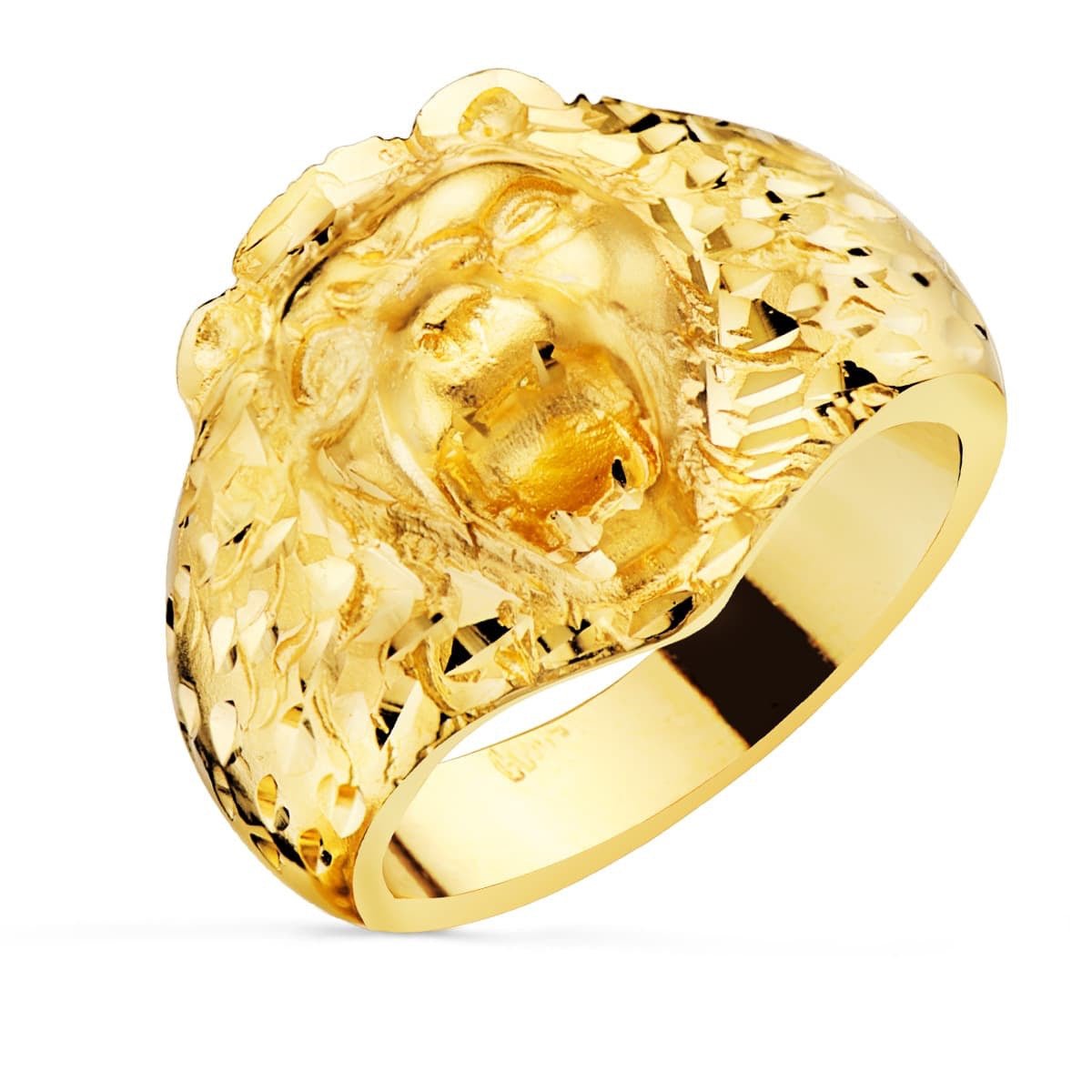 Chevalière lion , Or 18K - PARADOXE