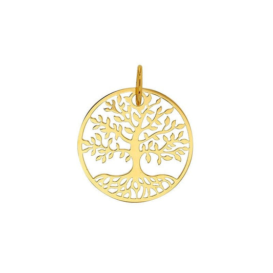 Pendentif arbre de vie ajouré , Or 18k - PARADOXE