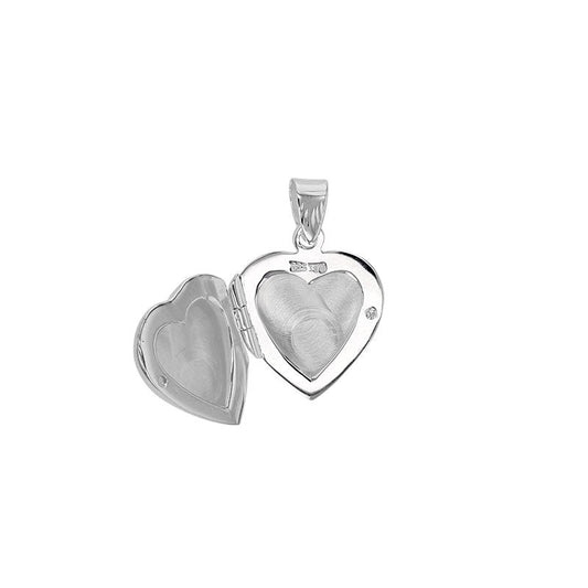 Pendentif coeur décorée, Argent 925 - PARADOXE