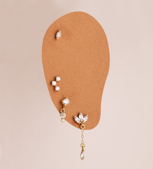 Piercing rond pendant , Or 18K - PARADOXE