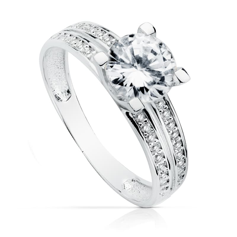 BAGUE OR BLANC - PARADOXE 