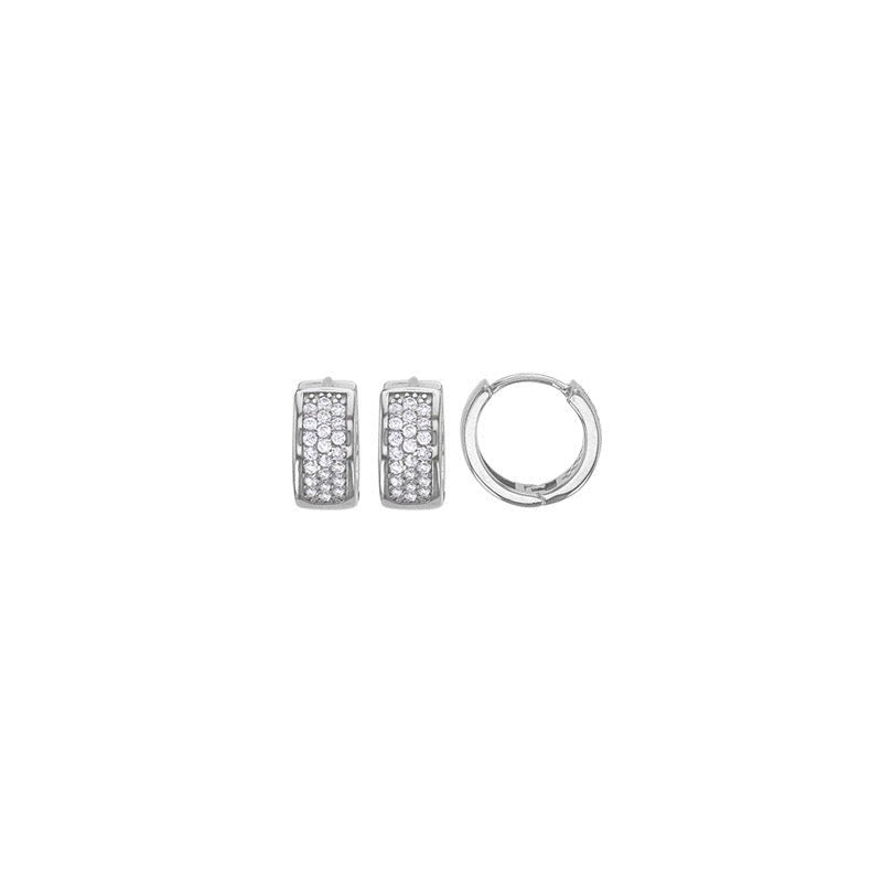 BOUCLE D'OREILLE ARGENT - PARADOXE 
