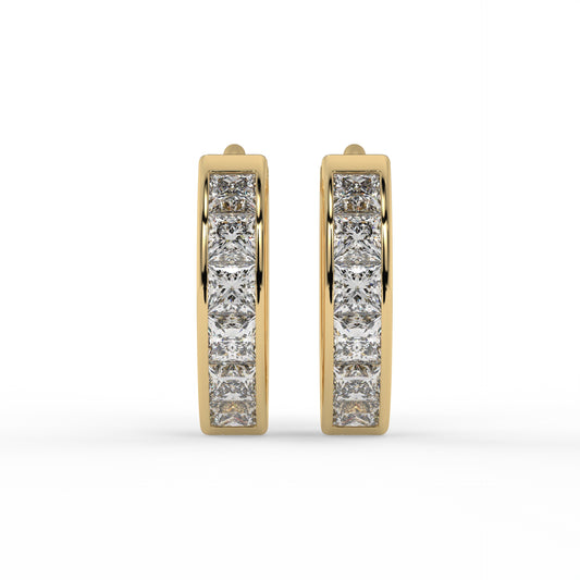 Piercing anneau zirconium, OR JAUNE 9K.