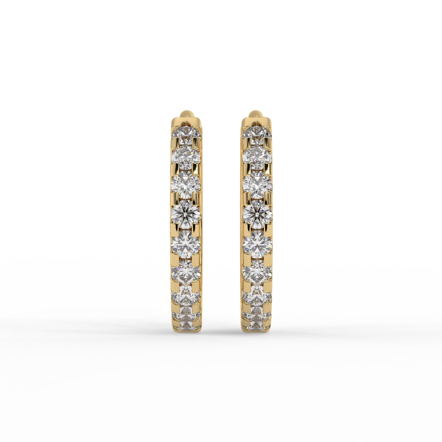 Piercing anneau zirconium, OR JAUNE 9K.