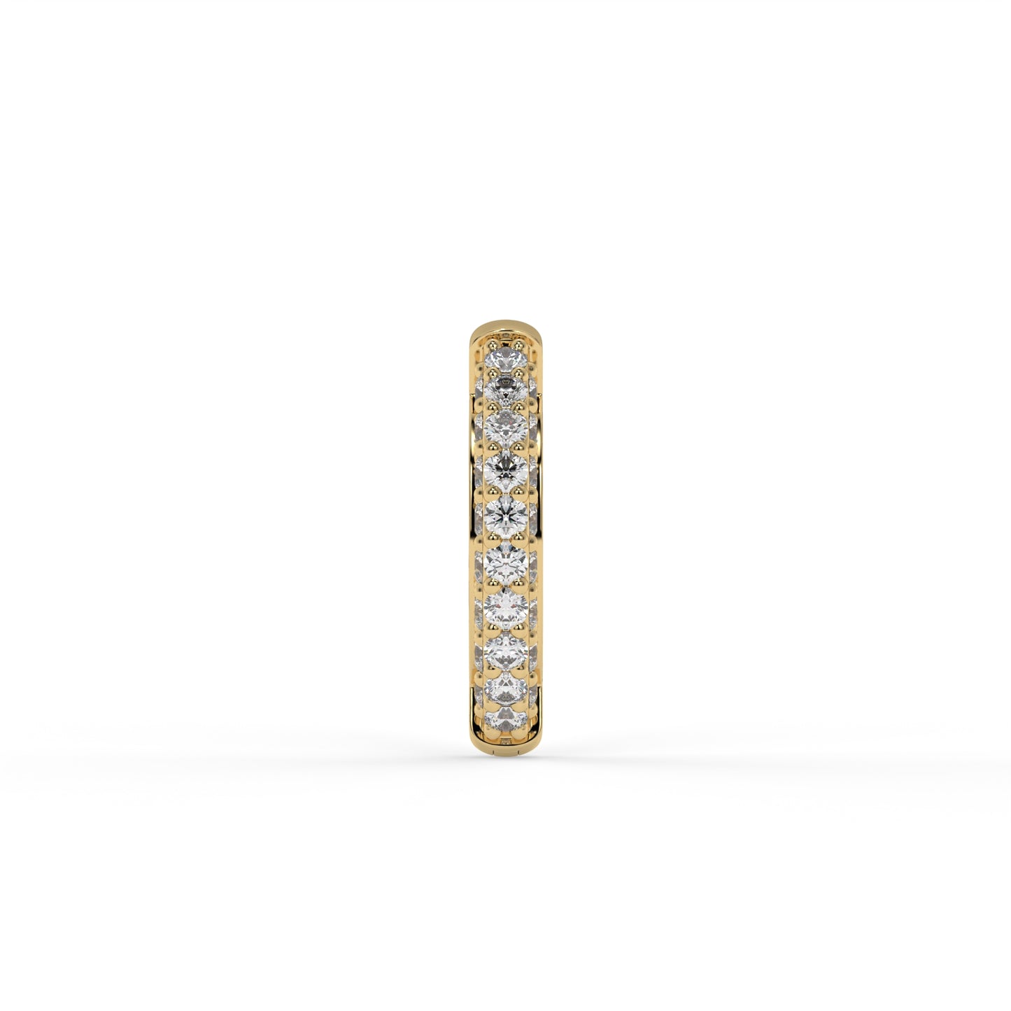 Piercing demi-anneau cliquers, OR JAUNE 14K.