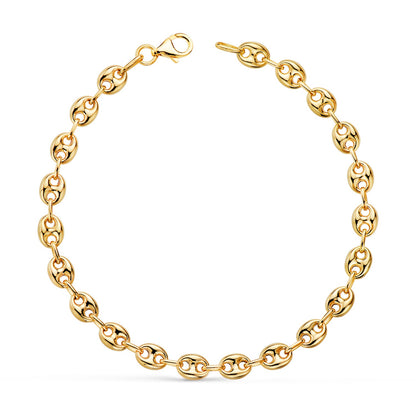 Bracelet grain de café , Or 18k