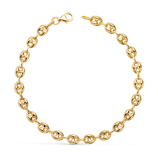 Bracelet grain de café , Or 18k