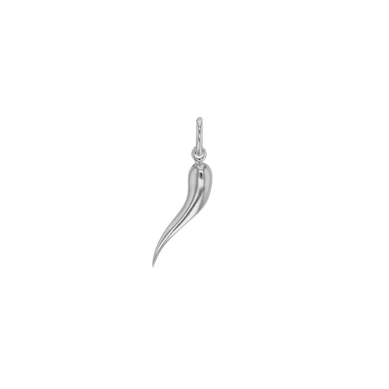Pendentif corne d'abondance , Argent 925 platiné