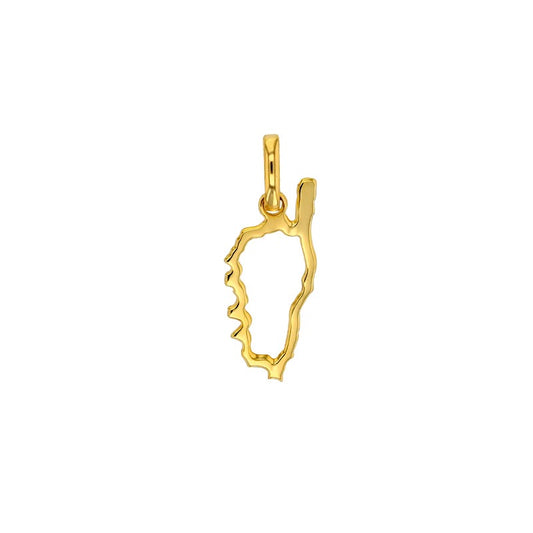 Pendentif ajouré corse ,Or 9K