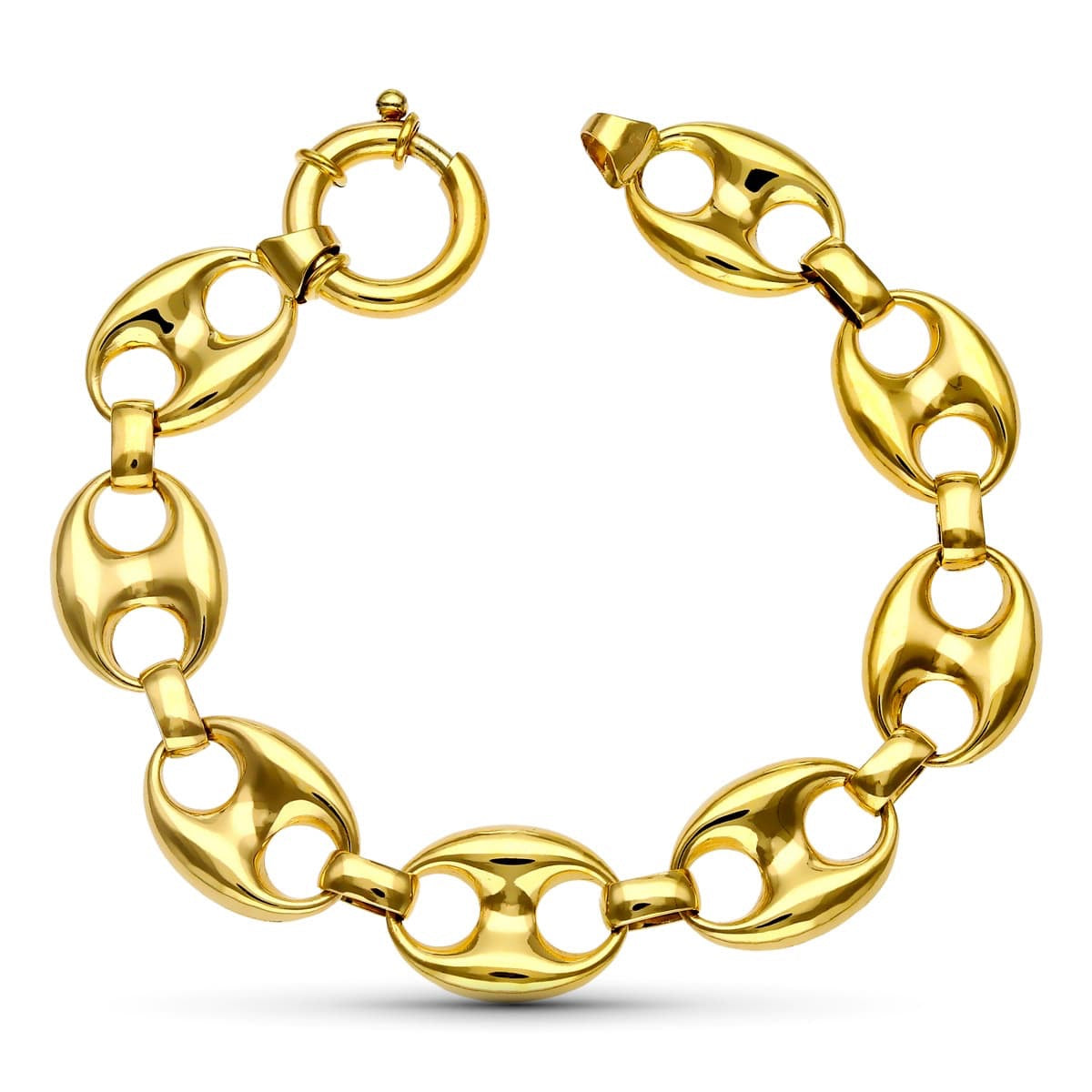 Bracelet grain de café , Or 18k