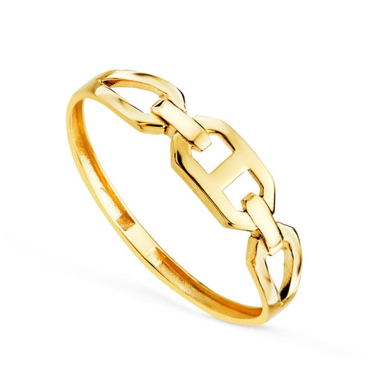 Bague maille marine , Or 18k - PARADOXE
