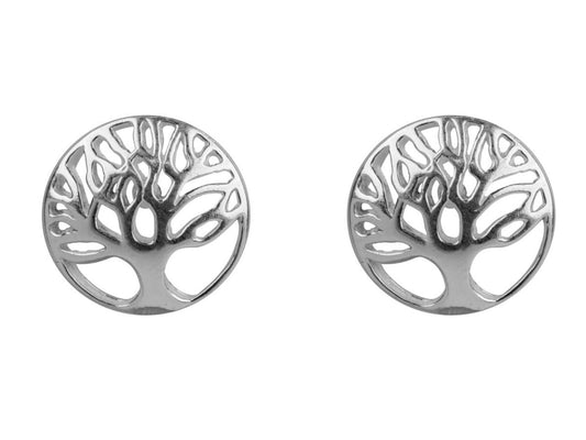 Boucles d'oreilles Arbre de vie , Argent 925 - PARADOXE
