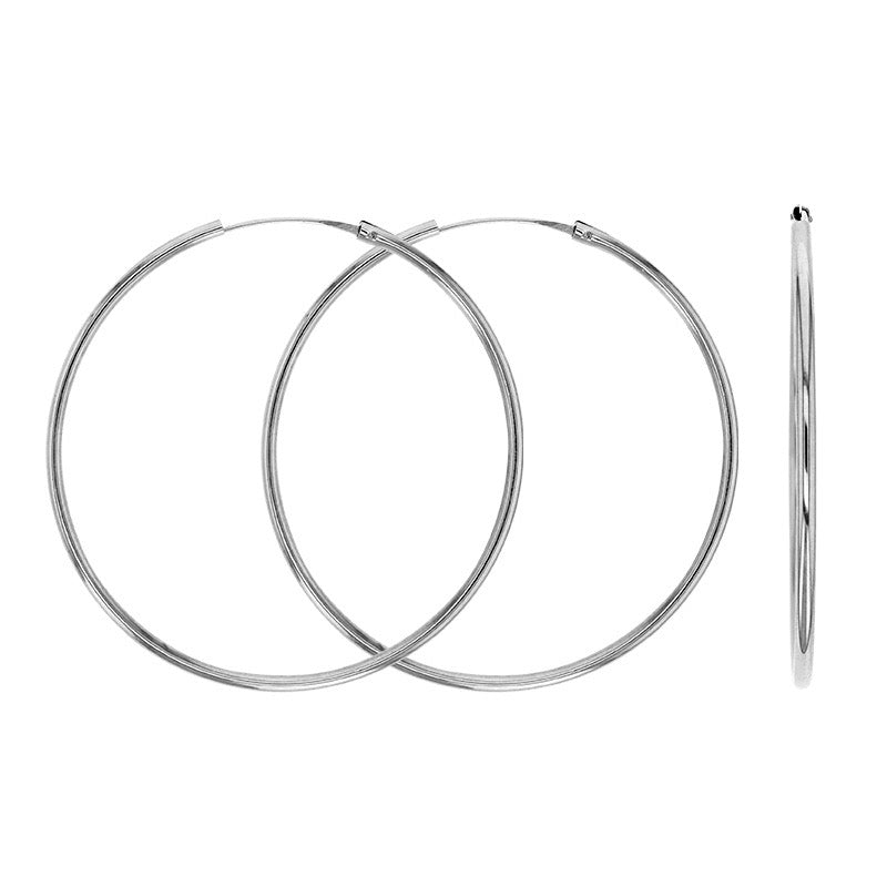 Boucles d'oreilles créoles , Or 9K - PARADOXE
