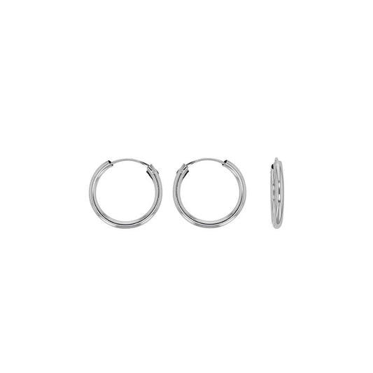Boucles d'oreilles créoles , Or 9K - PARADOXE