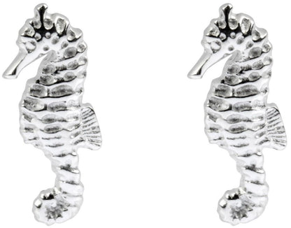 Boucles d'oreilles Hippocampe, Argent 925 - PARADOXE
