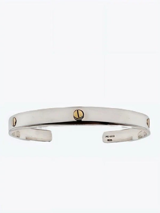 Bracelet 3 points , Argent 925 & Laiton - PARADOXE