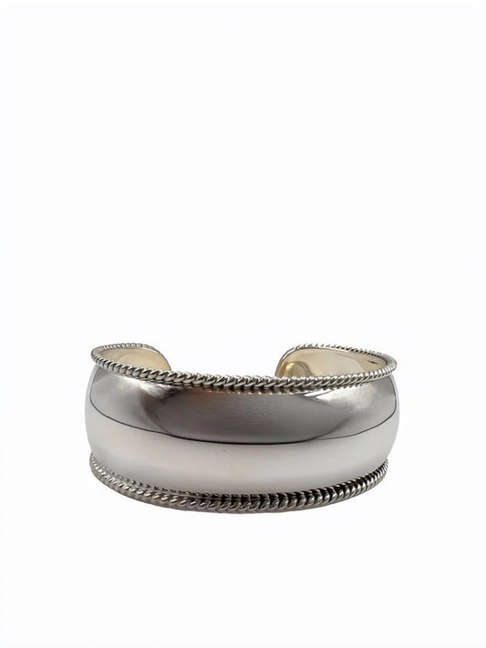 Bracelet bordure royale , Argent 925 - PARADOXE