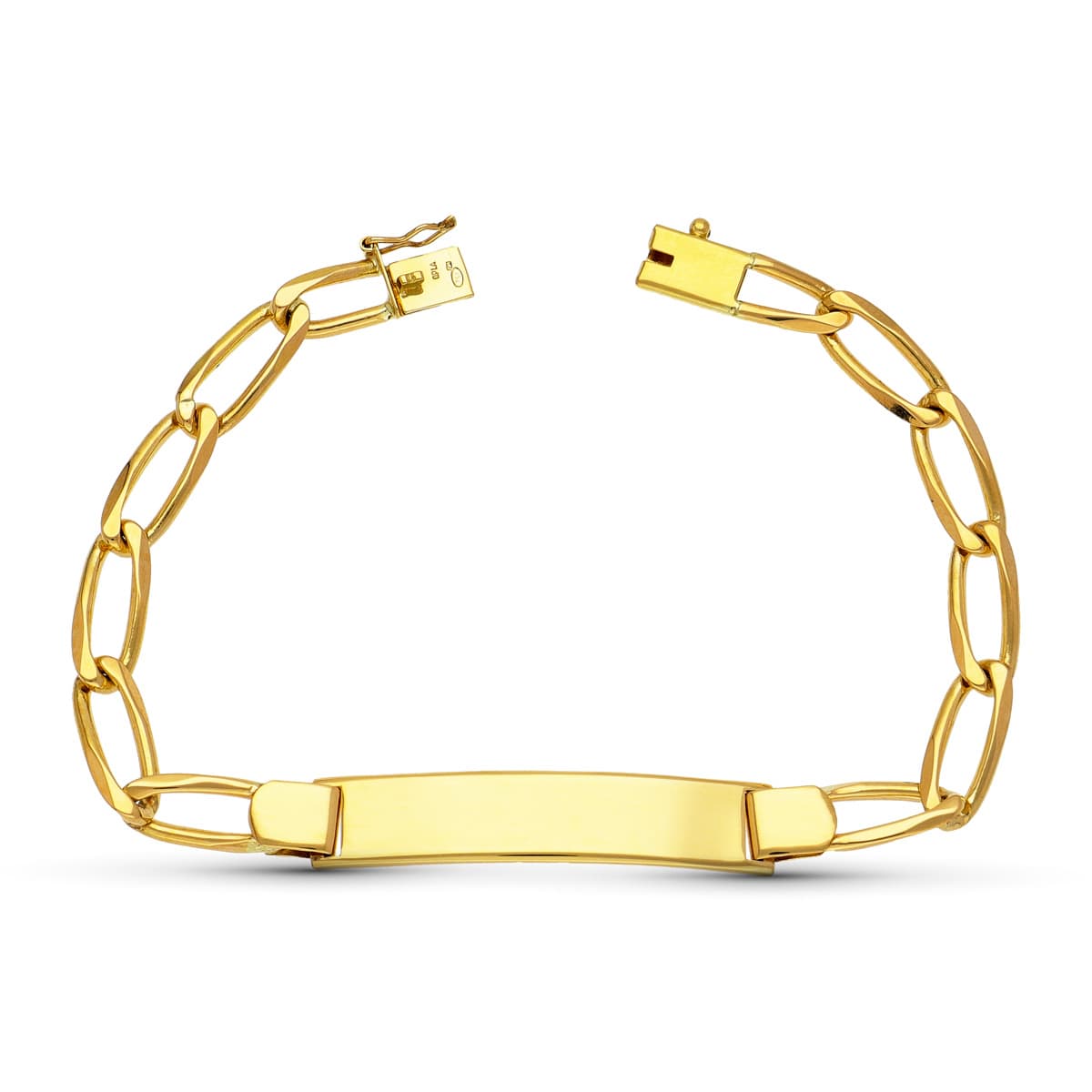 Bracelet Gourmette maille Cheval , Or 18k - PARADOXE