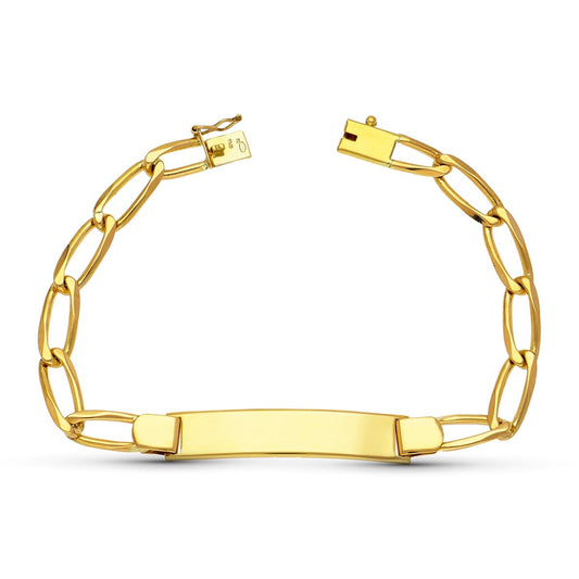 Bracelet Gourmette maille Cheval , Or 18k - PARADOXE