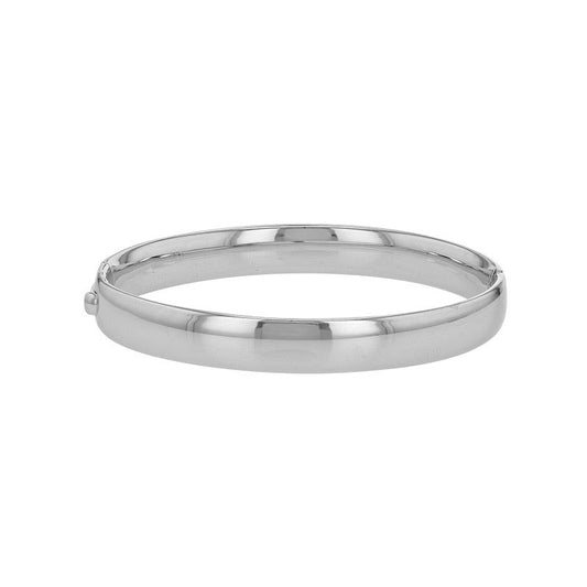 Bracelet Jonc large lisse, Argent 925 - PARADOXE