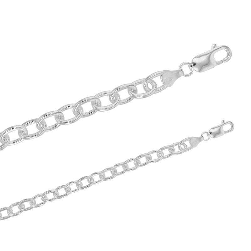 Bracelet maille forçat , Argent 925 - PARADOXE