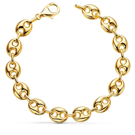 Bracelet maille Grain de café, or 18K - PARADOXE