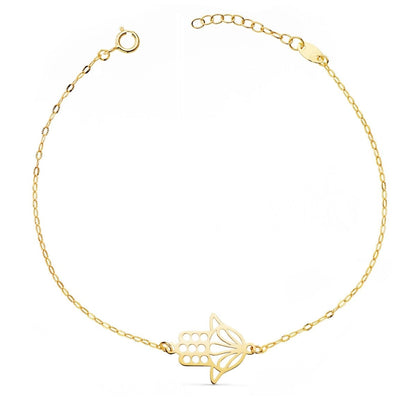 Bracelet main de fatma , Or 18k - PARADOXE