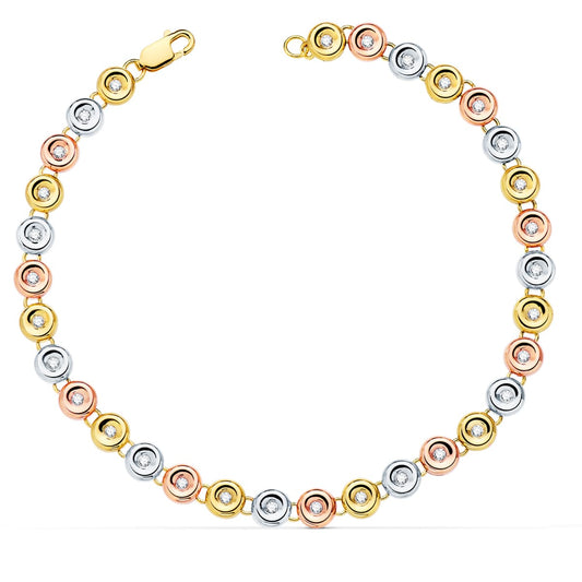 Bracelet rond 31 diamants 0.434 ct. g - vs 2, 3 Ors18K - PARADOXE