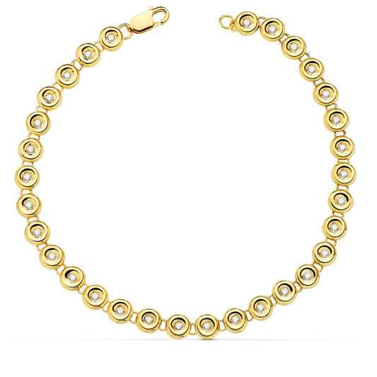 Bracelet rond 31 diamants 0.434 ct. g - vs 2, Or 18K - PARADOXE