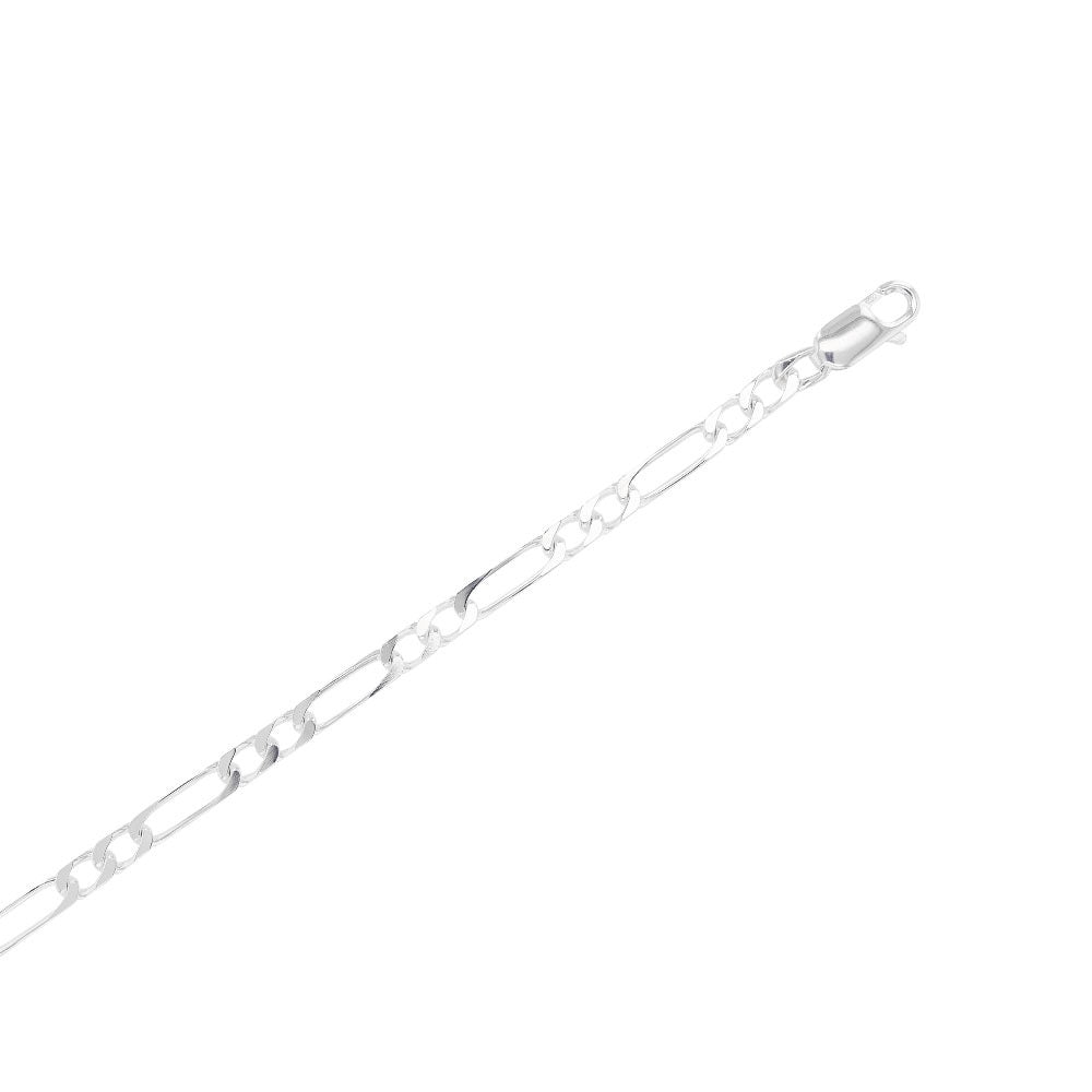 Chaine maille figaro double , Argent 925 - PARADOXE