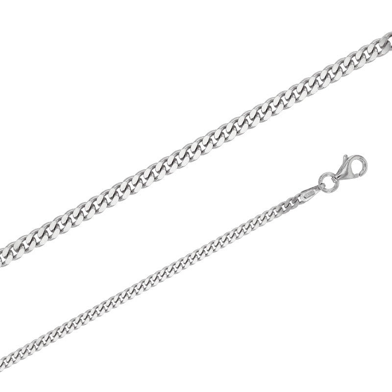 Chaine maille gourmette ,Argent 925 - PARADOXE