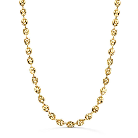 Chaîne maille Grain de café , Or 18k - PARADOXE