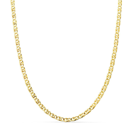 Chaine marine creuse 50cm , Or 18K - PARADOXE