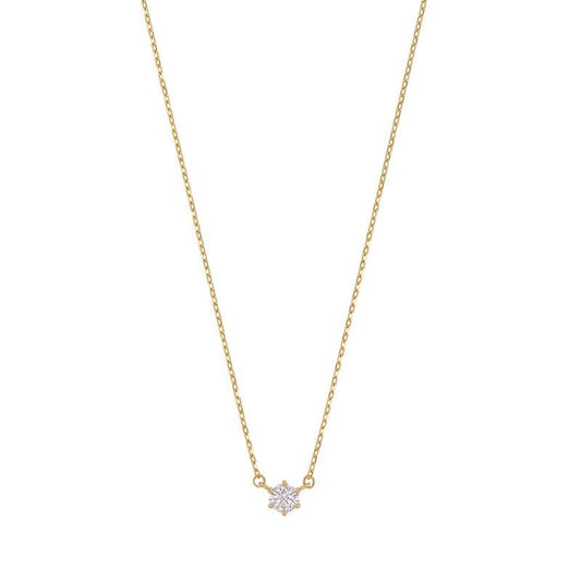 Chaine oxyde zirconium 4mm , Or 9k - PARADOXE